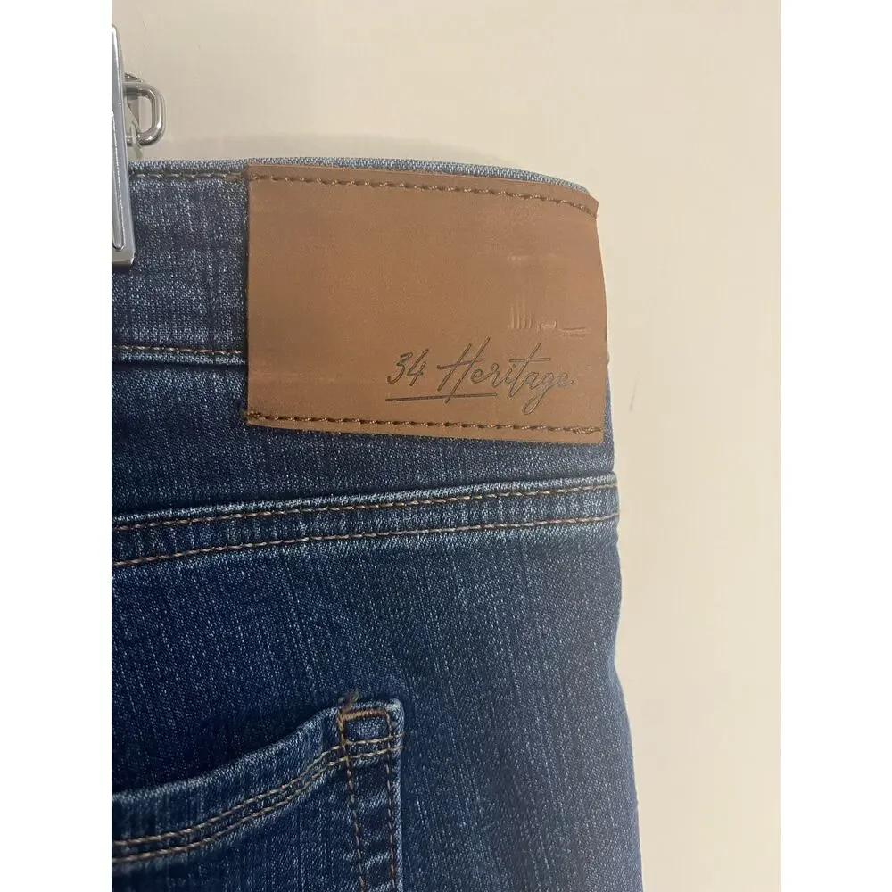 34 Heritage Men’s Charisma Comfort Rise Classic Straight Leg Jeans- Size 44/34